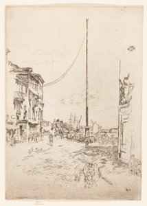 The Little Mast by James Abbott McNeill Whistler