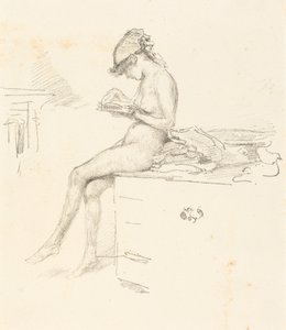 The Little Nude Model, Reading by James McNeill Whistler