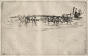 The Little Putney No. 1 by James McNeill Whistler