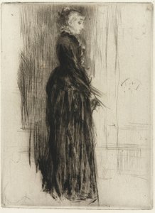 The Little Velvet Dress by James Abbott McNeill Whistler