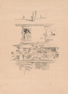 The Long Balcony by James McNeill Whistler