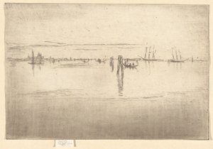 The Long Lagoon (Second Venice Set) by James Abbott McNeill Whistler