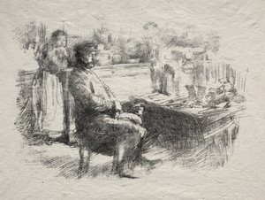 The Shoemaker by James McNeill Whistler