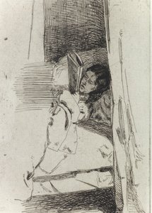 The Slipper by James Abbott McNeill Whistler