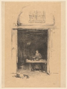 The Smith, Passage du Dragon by James Abbott McNeill Whistler
