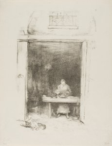 The Smith, Passage du Dragon by James Abbott McNeill Whistler