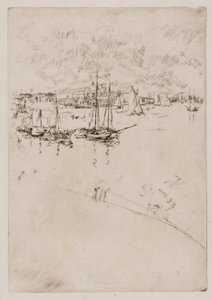 The Steamboat, Venice by James Abbott McNeill Whistler