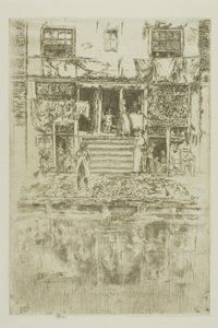 The Steps, Amsterdam by James Abbott McNeill Whistler