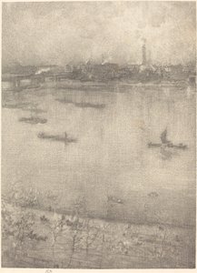 The Thames by James Abbott McNeill Whistler