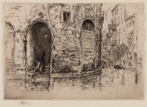 The Two Doorways by James Abbott McNeill Whistler