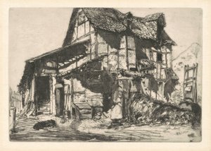 The Unsafe Tenement by James McNeill Whistler