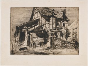The Unsafe Tenement. One of the Twelve Etchings from Nature (The French Set)