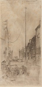 The Venetian Mast by James Abbott McNeill Whistler