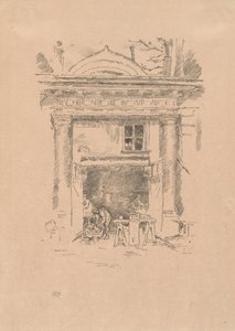 The Whitesmiths, Impasse des Carmélites by James McNeill Whistler