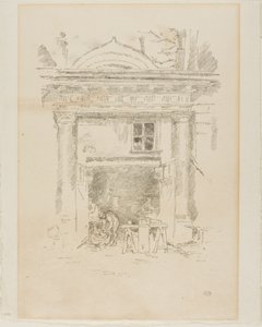 The Whitesmiths, Impasse des Carmélites by James Abbott McNeill Whistler