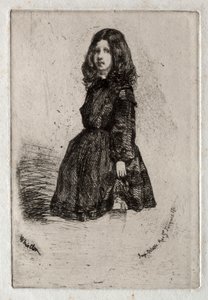 Twelve Etchings from Nature: Annie