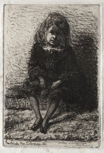 Twelve Etchings from Nature: Little Arthur by James McNeill Whistler
