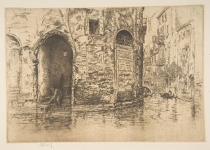 Two Doorways by James McNeill Whistler