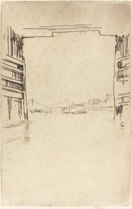 Under Old Battersea Bridge by James Abbott McNeill Whistler