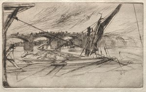 Vauxhall Bridge by James McNeill Whistler