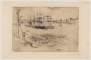 Wapping - The Pool by James Abbott McNeill Whistler