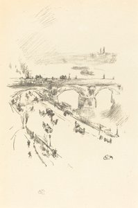 Waterloo Bridge by James Abbott McNeill Whistler
