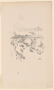 Waterloo Bridge by James Abbott McNeill Whistler
