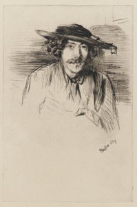 Whistler with a Hat by James Abbott McNeill Whistler