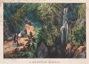 A Mountain Ramble, c. 1872-74 by James Merritt Ives