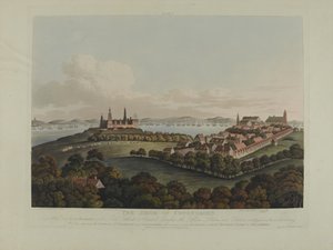 Denmark 1807: The Siege of Copenhagen, engraved by Robert Pollard and Joseph Constantine Stadler, published in 1807