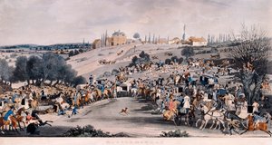 Easter Monday, 1820 - Epping Forest, Essex by James Pollard