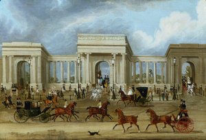 Hyde Park Corner by James Pollard