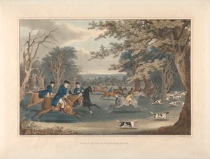 Royal Hunt in Windsor Park by James Pollard