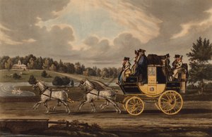 The Birmingham Wonder Stage Coach by James Pollard