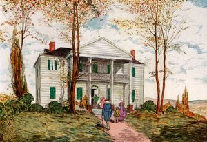 Morris-Jumel Mansion, Washington Heights, c18th Century, 1921 by James Preston