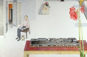 Portrait of Lord John Cholmondeley, 1968 by James Reeve