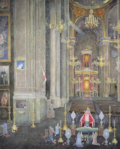 Veneration of the Virgen del Rosario, the Convent of San Domingo by James Reeve