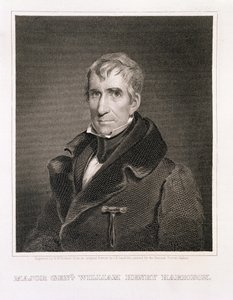 Major General William Henry Harrison, Engraved by Richard W. Dodson by James Reid Lambdin