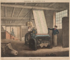 Progress of Cotton, #12: Printing