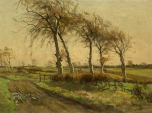 An Open Day in Winter by James Riddel