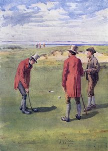 Golfers on Leith Links