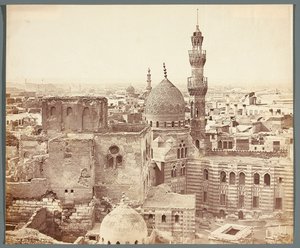 Egypt. Cairo. View of One of the Mosques