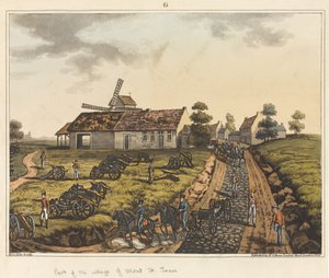Part of the Village of Mont St Jean, from 