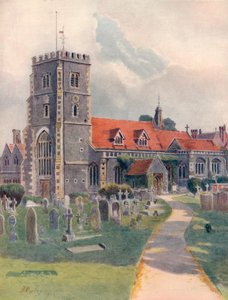 Beddington Church by James S Ogilvy