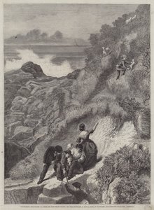 Gathering the Flocks, a Scene on the Welsh Coast by James Sant