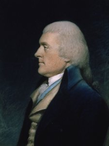 Thomas Jefferson (1743-1826) c.1797 by James Sharples