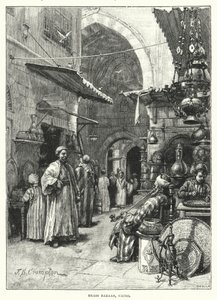 Brass Bazaar, Cairo by James Shaw Crompton