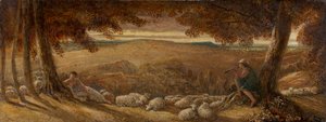 Evening Pasture by James Smetham