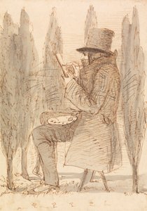 The Artist Sketching by James Smetham