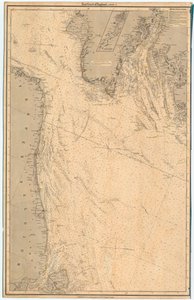 England East Coast. Sheet 1, late 19th century by James & Son Imray